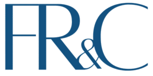 Fintech Risk & Compliance Forum Logo - FRC in Blue